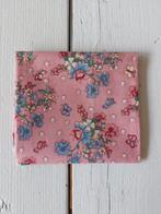 Mooie quiltstof in roze/blauw/groen - bloem, Ophalen of Verzenden, Nieuw, Roze, Katoen