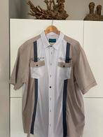 Heren blouse met korte mouw maat 60/62, Kleding | Heren, Ophalen of Verzenden, Zo goed als nieuw, Wit, Overige halswijdtes