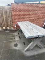 Buitentafel hout, Ophalen