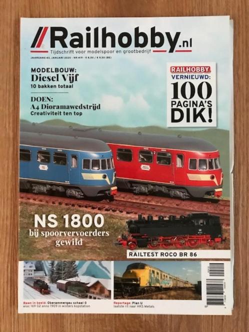 Railhobby - Tijdschrift voor Modelspoor 3x, Boeken, Tijdschriften en Kranten, Zo goed als nieuw, Overige typen, Ophalen of Verzenden