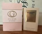 Guess Iconic, Burberry Goddess parfum tester proefje sample, Verzamelen, Verzenden, Nieuw, Proef of Tester