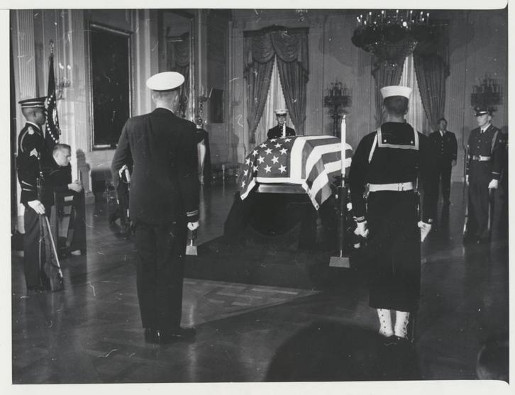 Vintage Persfoto -John F. Kennedy - Begrafenis - 1963, Antiek en Kunst, Kunst | Tekeningen en Foto's, Verzenden