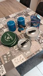 Campingaz kookset compleet met twee gasflessen, Ophalen, Zo goed als nieuw