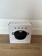 SMEG gietijzere braadpan NIEUW!, Ophalen of Verzenden, Nieuw, Gietijzer, Koekenpan of Braadpan