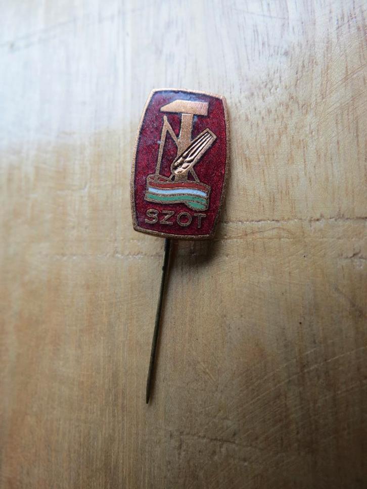 Hongaarse Partij Speld, Verzamelen, Militaria | Algemeen, Landmacht, Embleem of Badge, Overige gebieden, Ophalen of Verzenden