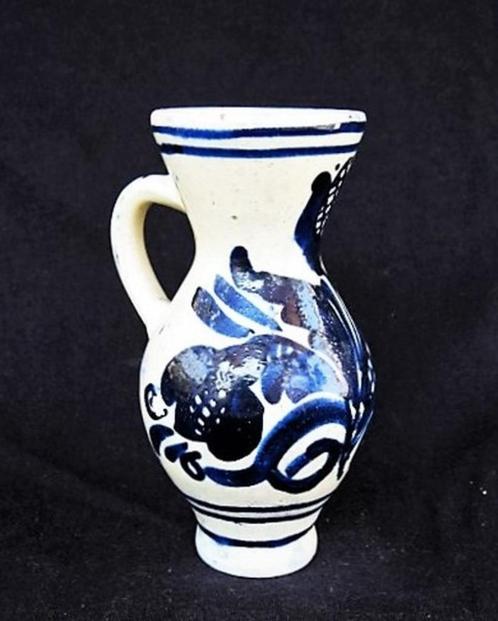 Korond - Kruik in blauw-wit (6), Antiek en Kunst, Antiek | Keramiek en Aardewerk, Ophalen