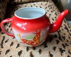 Leuk klein Emaille Theepotje, Ophalen of Verzenden