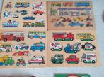 houten puzzels ' voertuigen'. met en zonder knopjes.5 eu.pst, Ophalen of Verzenden, Minder dan 10 stukjes, Gebruikt, 6 maanden tot 2 jaar