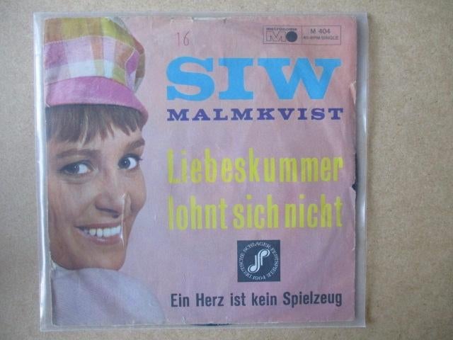 s3329 siw malmkvist - liebeskummer lohnt sich nicht, Ophalen, Gebruikt, Overige genres, 7 inch