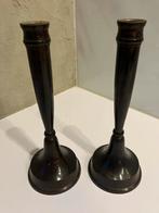 Twee metalen kandelaars, Ophalen of Verzenden, Overige materialen