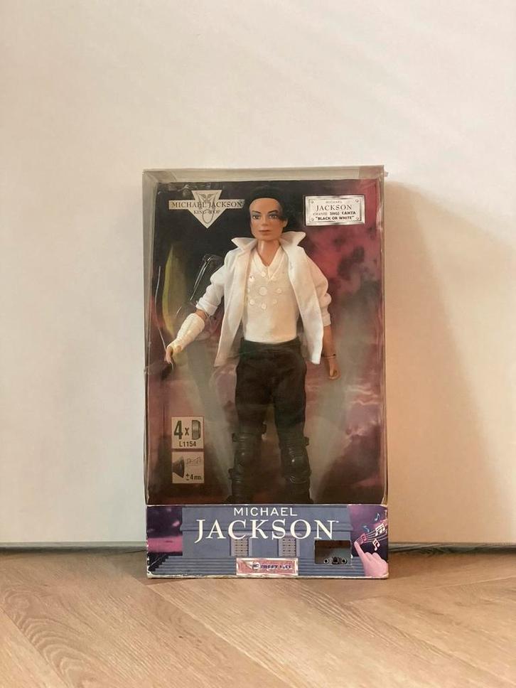 Zeldzame Michael Jackson pop, Verzamelen, Poppen, Zo goed als nieuw, Pop, Ophalen of Verzenden