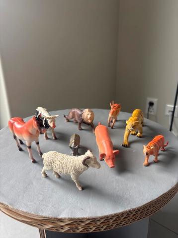 Speelgoed Dieren Set - dierentuin en boerderij dieren beschikbaar voor biedingen