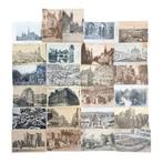 De set bestaat uit beschreven en onbeschreven kaarten, zwart, Ophalen of Verzenden, Gelopen