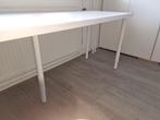Smalle tafel met verstelbare poten, Huis en Inrichting, Tafels | Sidetables, Ophalen, Zo goed als nieuw, 150 tot 200 cm, Rechthoekig