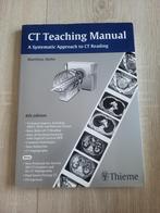 CT teaching manual a systematic approach to CT reading, Matthias Hofer, Zo goed als nieuw, Beta, HBO