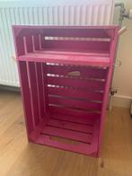 Roze roos kist kistje krat kraamcadeau babyshower hout, Huis en Inrichting, Kasten | Ladekasten, Ophalen of Verzenden, Zo goed als nieuw