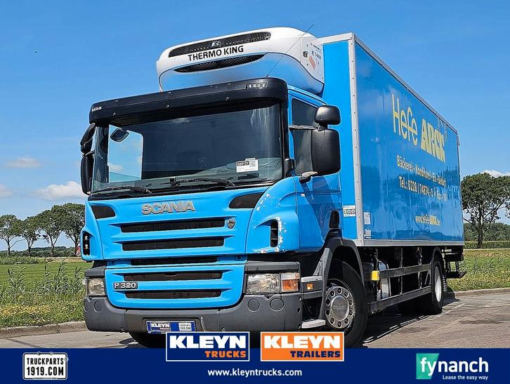 SCANIA P320 manual thermoking, Auto's, Vrachtwagens, Bedrijf, Te koop, ABS, Cruise Control, Elektrische buitenspiegels, Elektrische ramen