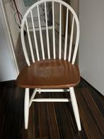 Keukenstoel, Huis en Inrichting, Ophalen, Gebruikt, Twee, Wit