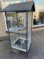 Grote vogelkooi, Dieren en Toebehoren, Ophalen, Zo goed als nieuw, Metaal, Vogelkooi