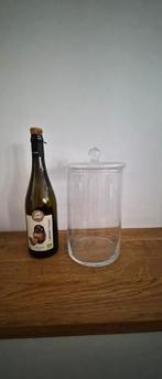 Glazen Pot met Deksel, Schaal, Rond, Ophalen of Verzenden, Glas