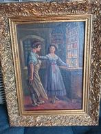 Leuk schilderij h van langen, Antiek en Kunst, Kunst | Schilderijen | Klassiek, Ophalen of Verzenden