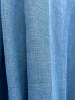 Prachtige in-between gordijnen in linnenlook., Ophalen of Verzenden, Nieuw, Blauw, 200 cm of meer