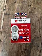 Skross Wereldstekker Reisadapter Europa Naar Engeland Wit, Ophalen of Verzenden, Nieuw