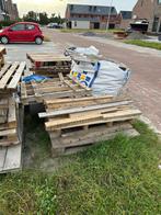 Gratis: stapel pallets, Doe-het-zelf en Verbouw, Hout en Planken, Ophalen, Zo goed als nieuw, Pallet, Minder dan 200 cm