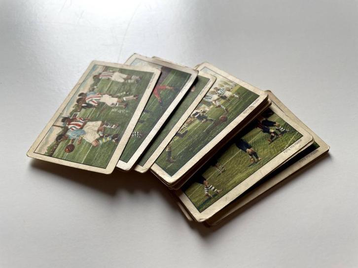 Miss Blanche voetbalplaatjes 1932 spelfoto's, Verzamelen, Sportartikelen en Voetbal, Gebruikt, Poster, Plaatje of Sticker, Ajax