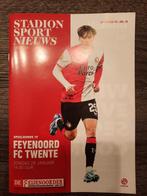 Programmaboekje Feyenoord - FC Twente 28.01.2024, Verzamelen, Overige Verzamelen, Ophalen of Verzenden, Zo goed als nieuw