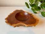 Unieke handgemaakte houten schaal van esdoorn burlhout, Antiek en Kunst, Ophalen of Verzenden