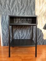 Zwart nachtkastje 2 stuks SETSKOG - Zo goed als nieuw, Huis en Inrichting, Ophalen, Minder dan 50 cm, Zo goed als nieuw, Metaal