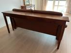 Lange smalle houten sidetable, Ophalen, Gebruikt, 150 tot 200 cm, Classic