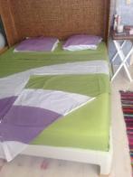 Dekbed overtrek 240 x 220 4 delig nieuwstaat, Huis en Inrichting, Slaapkamer | Beddengoed, Ophalen of Verzenden