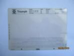 Triumph Onderdelen op Micro - fiche . !!, Auto diversen, Handleidingen en Instructieboekjes, Verzenden