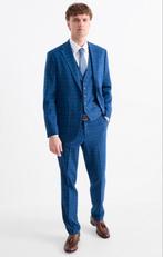 Nieuw 4-delig pak maat 58, Kleding | Heren, Kostuums en Colberts, Ophalen of Verzenden, Nieuw, Maat 56/58 (XL), Blauw