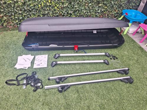 Dakkoffer Sorent + dakrails, Auto diversen, Dakkoffers, Zo goed als nieuw, Ophalen