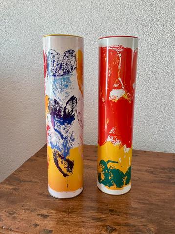 Jan Cremer, Retro Tulpen blikken, gesigneerd beschikbaar voor biedingen