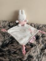 Nijntje knuffeldoekje roze zebra, Verzenden, Zo goed als nieuw, Konijn