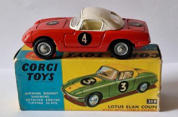 Corgi Toys 329 Lotus Elan Coupé beschikbaar voor biedingen