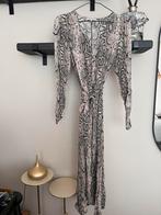 Fifth House jurk slangen print maat 34, Verzenden, Beige, Zo goed als nieuw, Maat 34 (XS) of kleiner