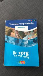 Bronnenboek verzorging zorg en welzijn, Ophalen of Verzenden, Gelezen, Overige niveaus, Nederlands