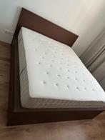 IKEA king size premium bed (frame and mattress), Ophalen, Overige kleuren, Tweepersoons, Zo goed als nieuw