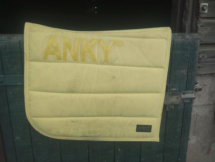 Gele Anky dekje, Dieren en Toebehoren, Paarden en Pony's | Dekens en Dekjes, Zo goed als nieuw, Ophalen of Verzenden