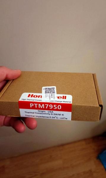 Honeywell PTM7950 Pad: 40X40mm, 0,25mm dikte beschikbaar voor biedingen