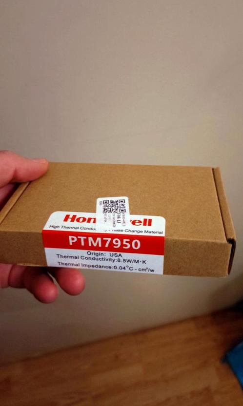 Honeywell PTM7950 Pad: 40X40mm, 0,25mm dikte, Computers en Software, Videokaarten, Nieuw, Overige chipsets, Overige typen, Overige soorten