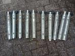 10 stuks zware ladegeleiders Thomas regout, Doe-het-zelf en Verbouw, Ophalen of Verzenden, Zo goed als nieuw, 250 mm of meer, Overige typen
