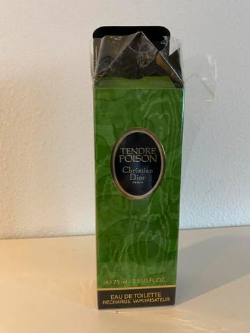 Vintage Christian Dior,Tendre Poison, Eau De Toilette, 75 ml beschikbaar voor biedingen