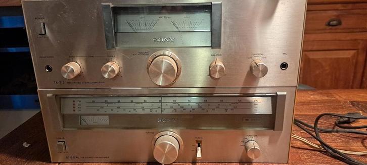 Sony TX-212, ST-212AL, TC-FX2, Audio, Tv en Foto, Stereo-sets, Sony, Ophalen of Verzenden