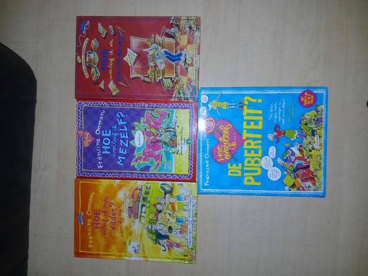 Francine Oomen boeken - Hoe overleef ik...?, Boeken, Kinderboeken | Jeugd | onder 10 jaar, Gelezen, Fictie algemeen, Ophalen of Verzenden